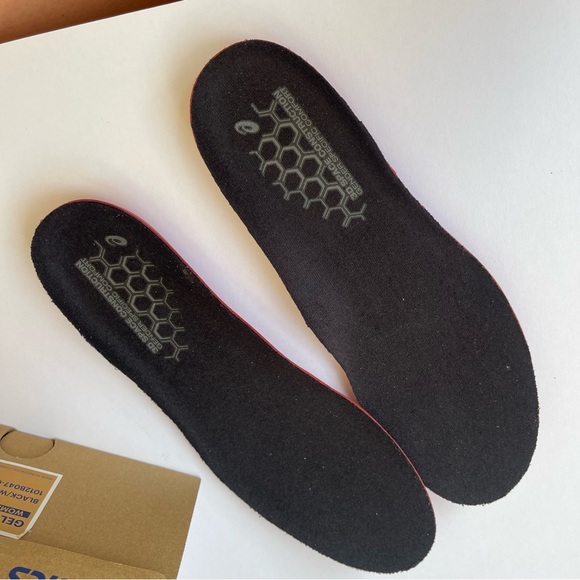 Used Asics Kayano 28 Womens Running Shoes - Black / white . Stability shoe - Picture 12 of 15